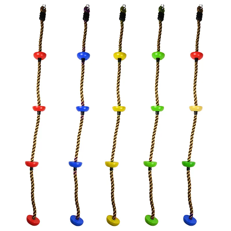 Amazon climbing rope tree swings seat disc set accessories for kids indoor outdoor backyard with steps