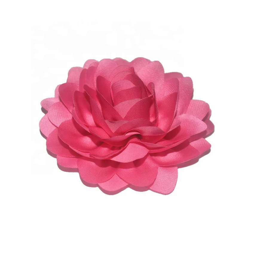 8 cm hand-made high-quality chiffon head flower,headwear DIY accessories 20 colors wholesale