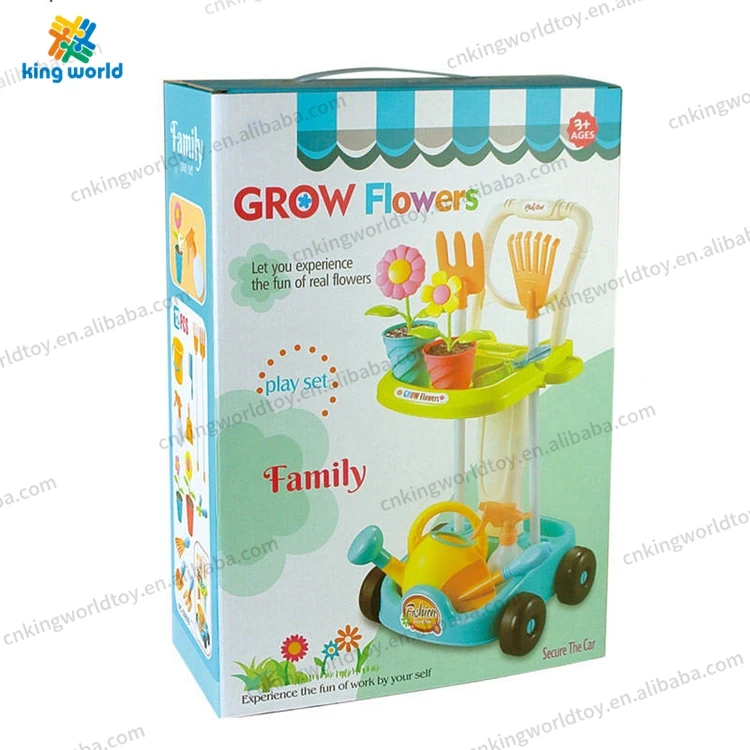Kids Play House Garden Cleaning Toy Set 12 Piece Set Outdoor Toys Gardening Tools Toys
