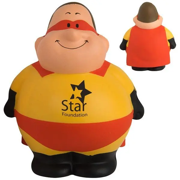 Popular Super Hero Bert Stress Shape pu Stress Ball/Stress Reliever/Stress Toy