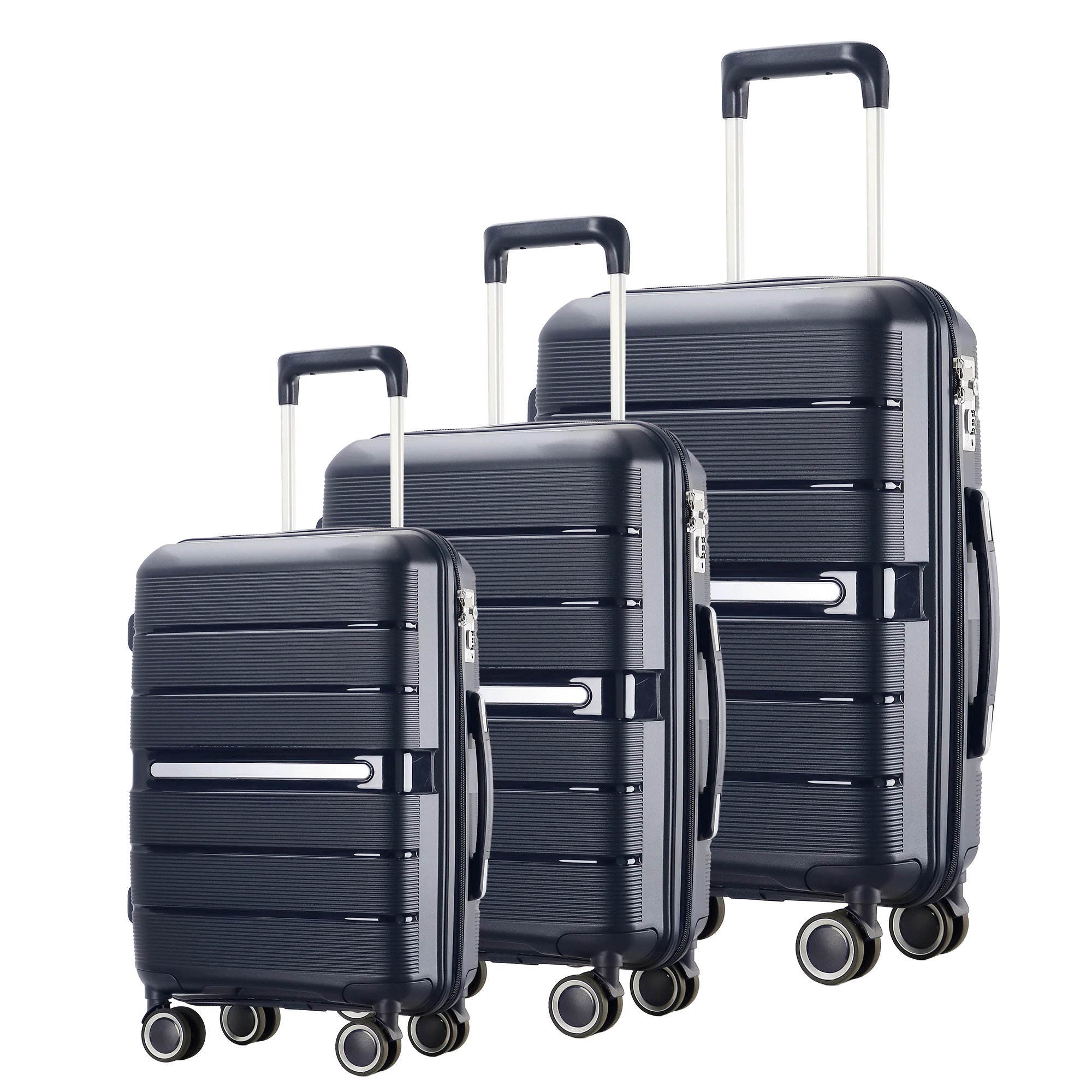 20 inch colorful custom anti-scratch luggage traveling trolley suitcases