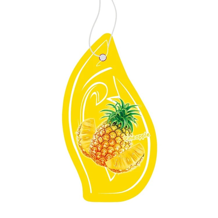 fire rain drops fruit shaped funny car air freshener hanging paper car air freshener air freshener for car and home