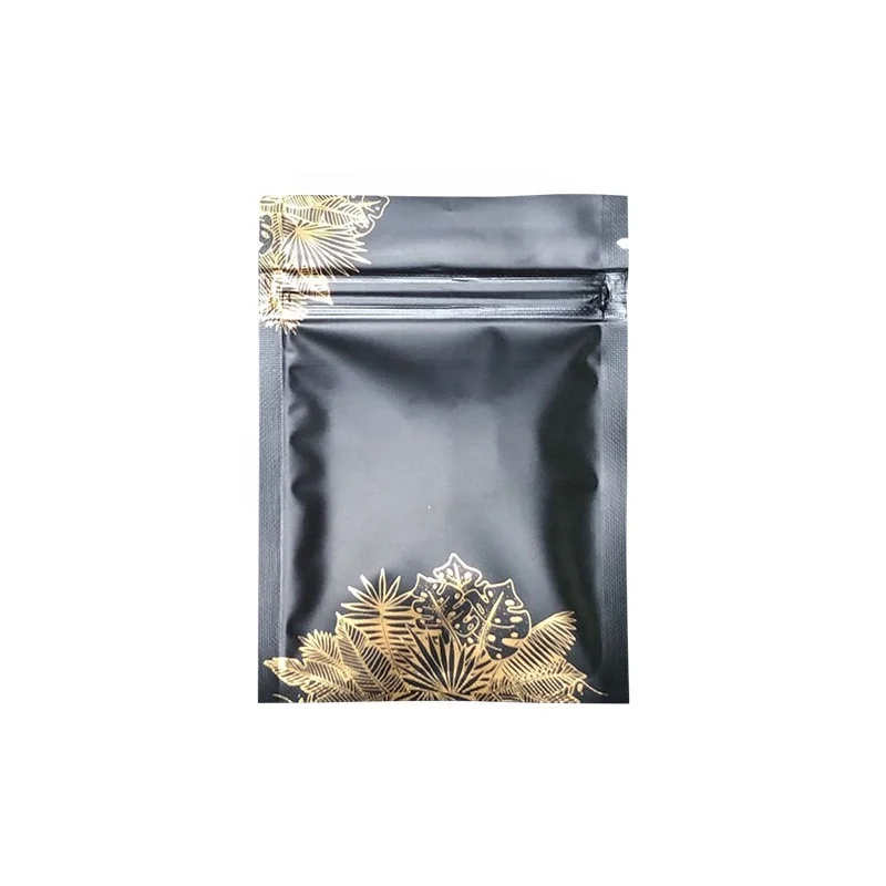 Custom Color Jewelry Ornament Small Plastic Sealing  Tea Small Packaging Bag Blind Bag Zipper Bag