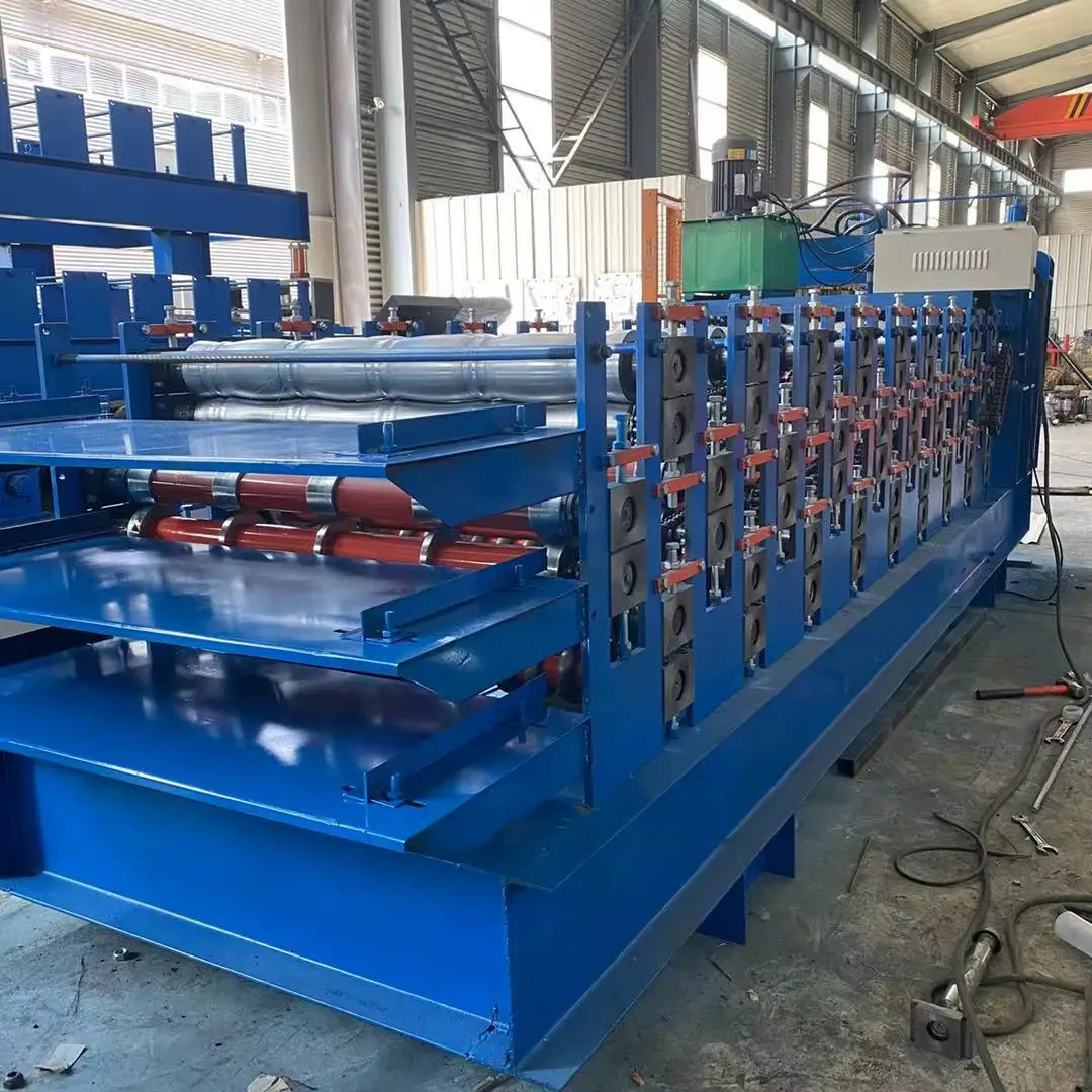 China roof tile zinc making galvanized corrugated roofing sheet making machine