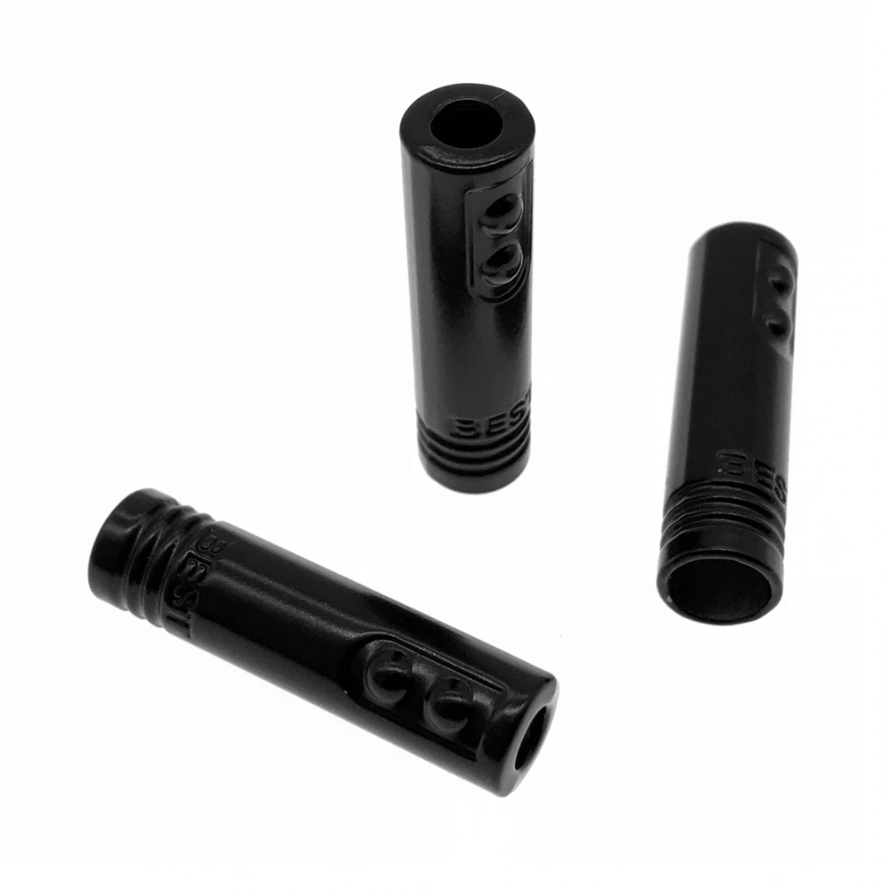 Black Color Plastic Paracord Cord Lock Clamp 2 Hole Toggle Clip Stopper Shoelace Cord Buckles Cord Lanyard Parts