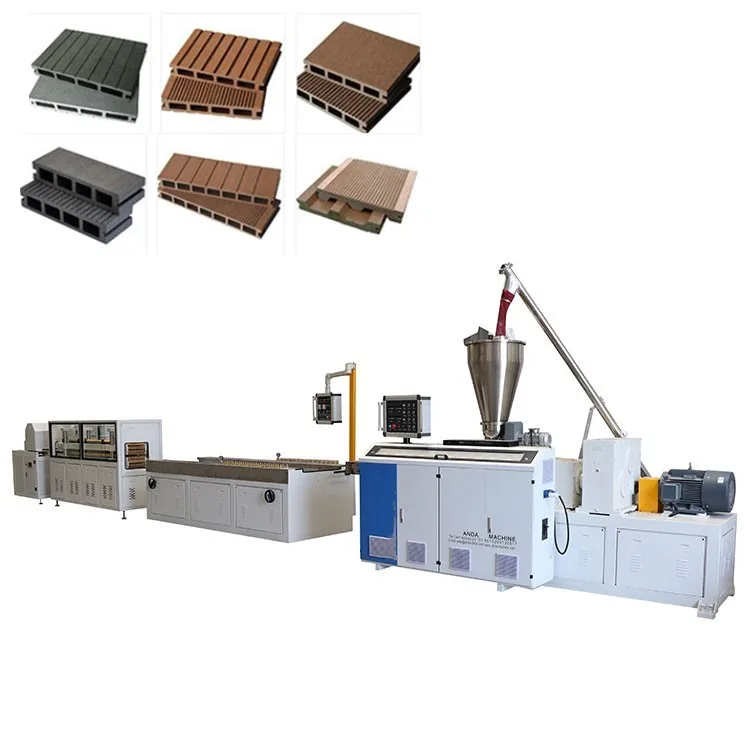 Plastic Wpc Profile Production Line High Quality Wpc Door Frame Making Machine Plastic Wpc Decking Profile Extruder Machine