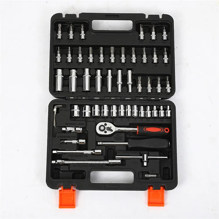 Good Quality Complete Functions 53pcs Tool Set Repair Mechanic Wrench Sleeve Set Kit Hand Tool