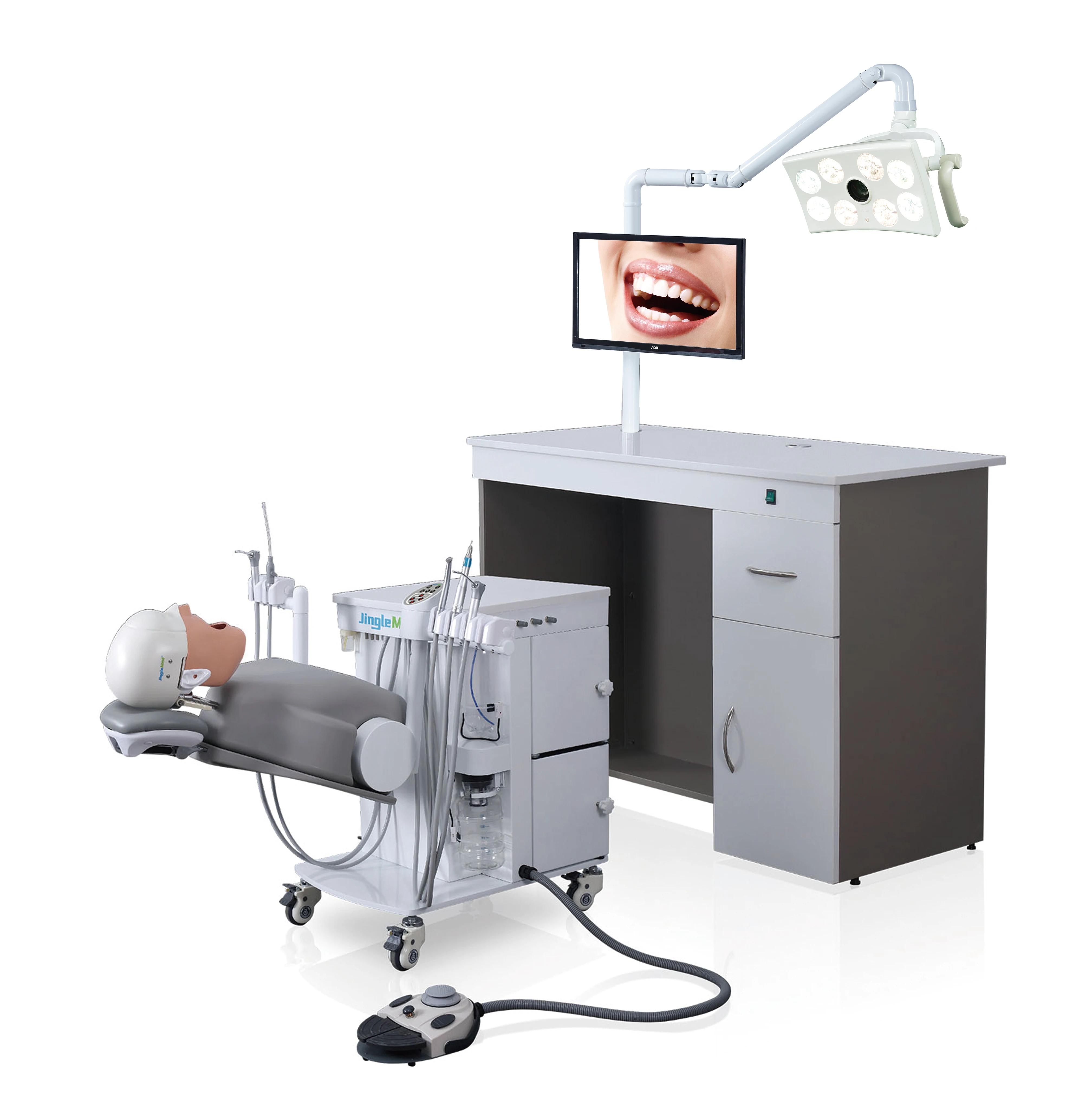 Медицинские Обучающие имитационные модели, стоматологический манекен, устройство-симулятор головы, манекен