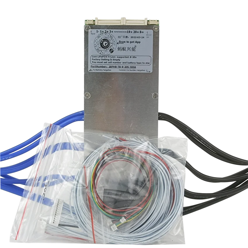 DDP RS485 CAN ANT BMS 8S to 20S 80A 110A 130A 150A 170A 230A 300A 400A Smart Ant BMS Battery Protection Board BT Lifepo4 Bms