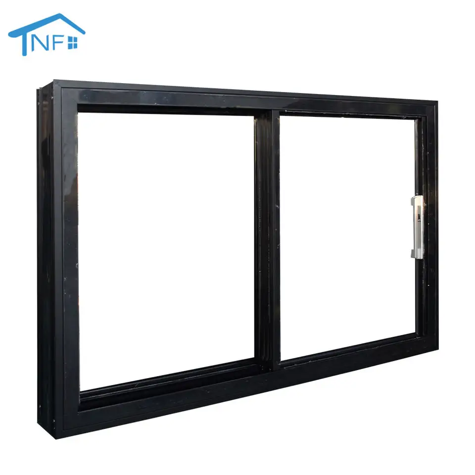 Australian Standard Customized Waterproof Basement Tinted Glass Kitchen Balcony Aluminum Sliding Windows For House
