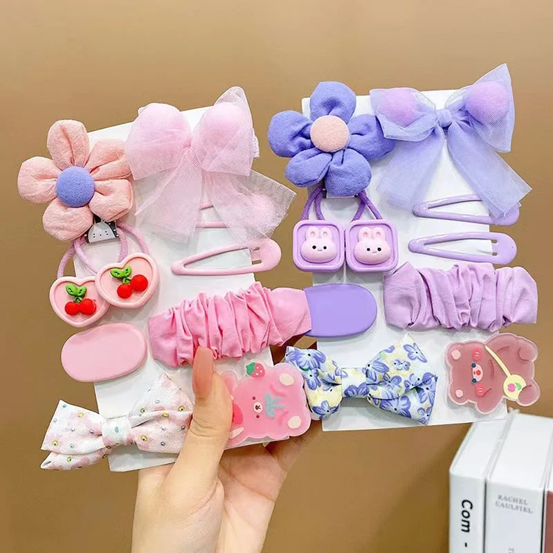 10pcs/Set Wholesale Custom Logo New Korean Elegant Hairpins Hairgrip Different Types Hair Pins For Girls