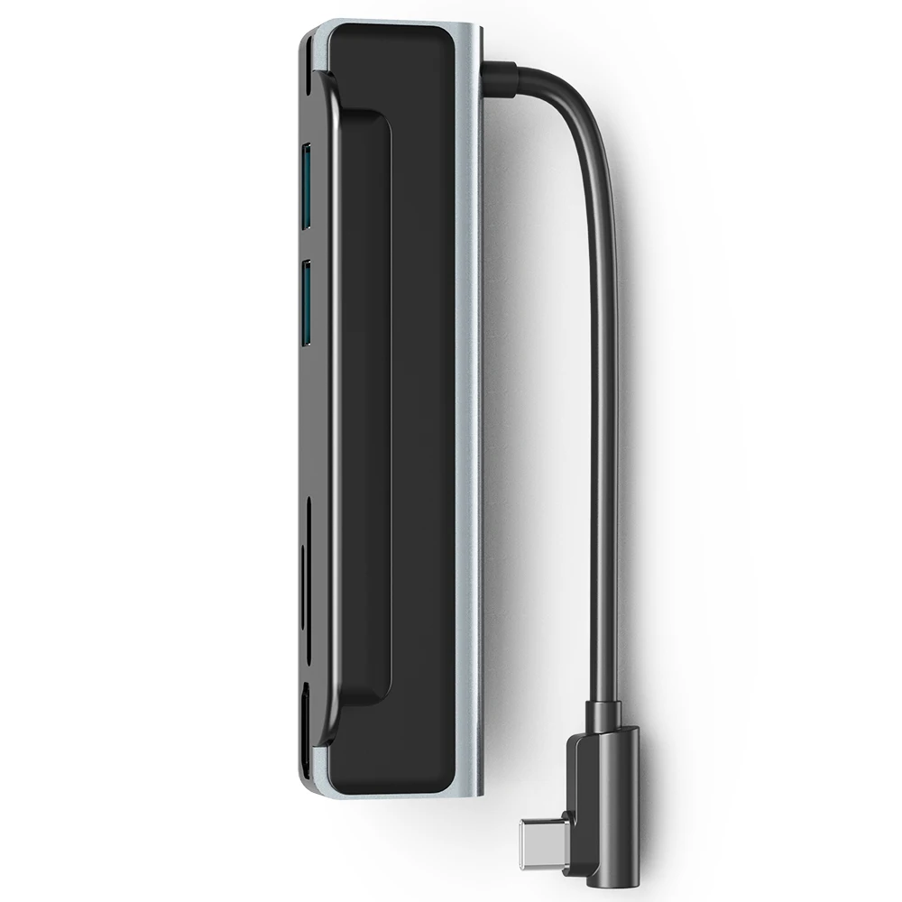 New Design Phone Docking Station Tf Sd Card Reader For Android Window Ios Clip On Hub Laptop Adapter Usb C Dock CY065