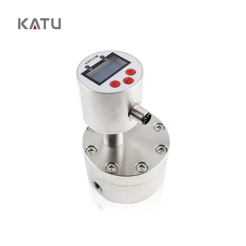 High-precision gear flowmeter with zero return function, all stainless steel diesel liquid flowmeter supplier price concessions