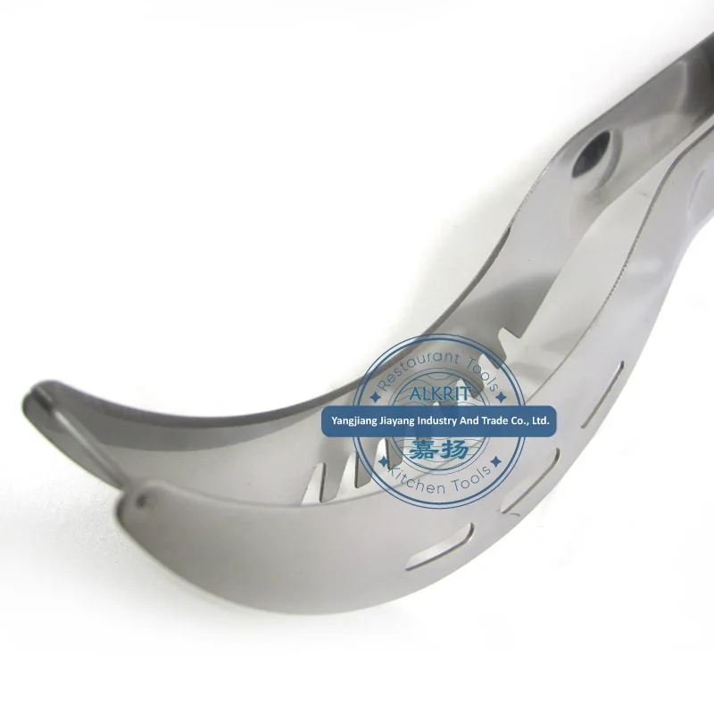 (JYKT-FV034)Hot sale stainless steel multifunctional watermelon cut with two kinds of style