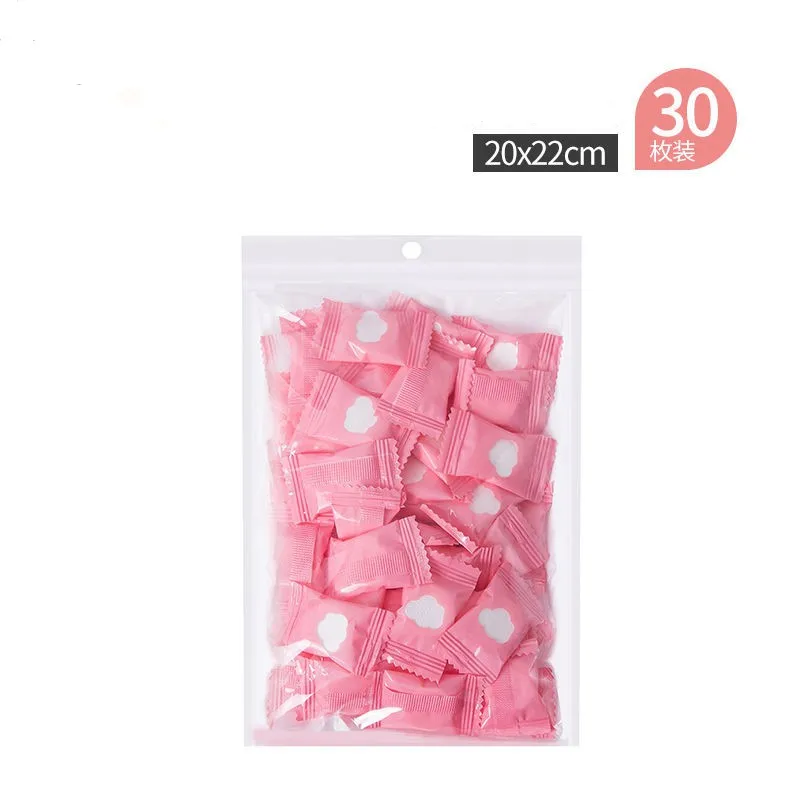 Рекламное хлопковое нетканое одноразовое сжатое мини-полотенце для лица