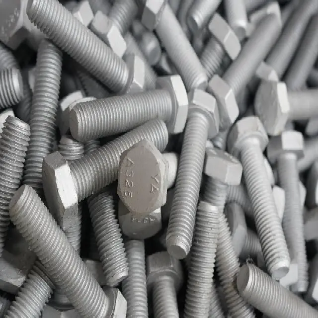 Carbon Steel ASTM A325m Hot DIP Galvanized Heavy Hex Structural Bolts