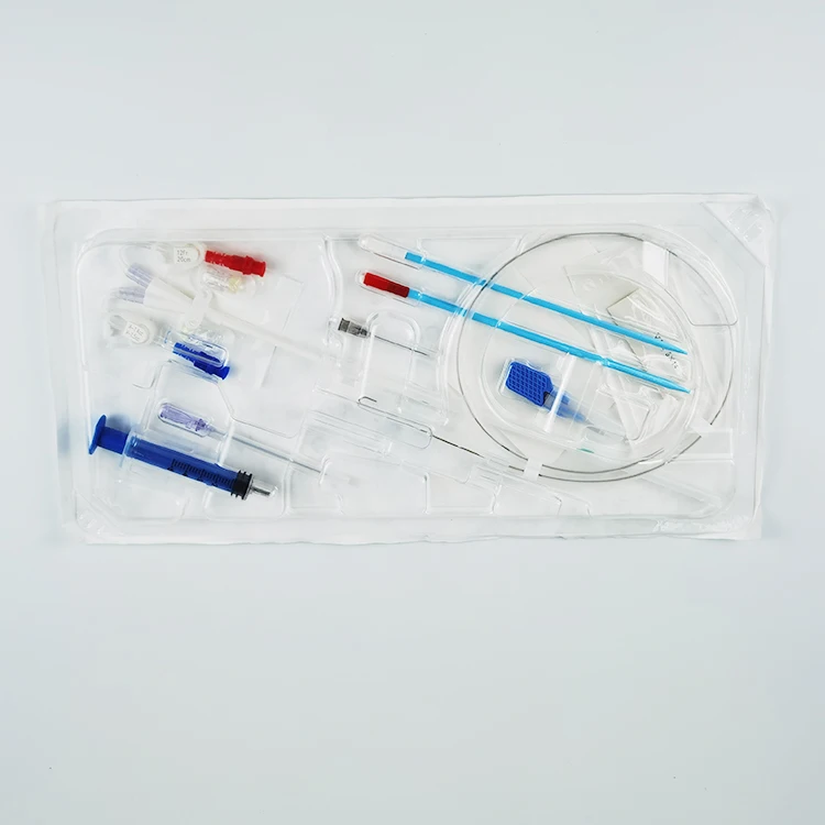 Одноразовый набор, катетер для гемодиализа, медицинский набор для гемодиализа с сертификатом CE