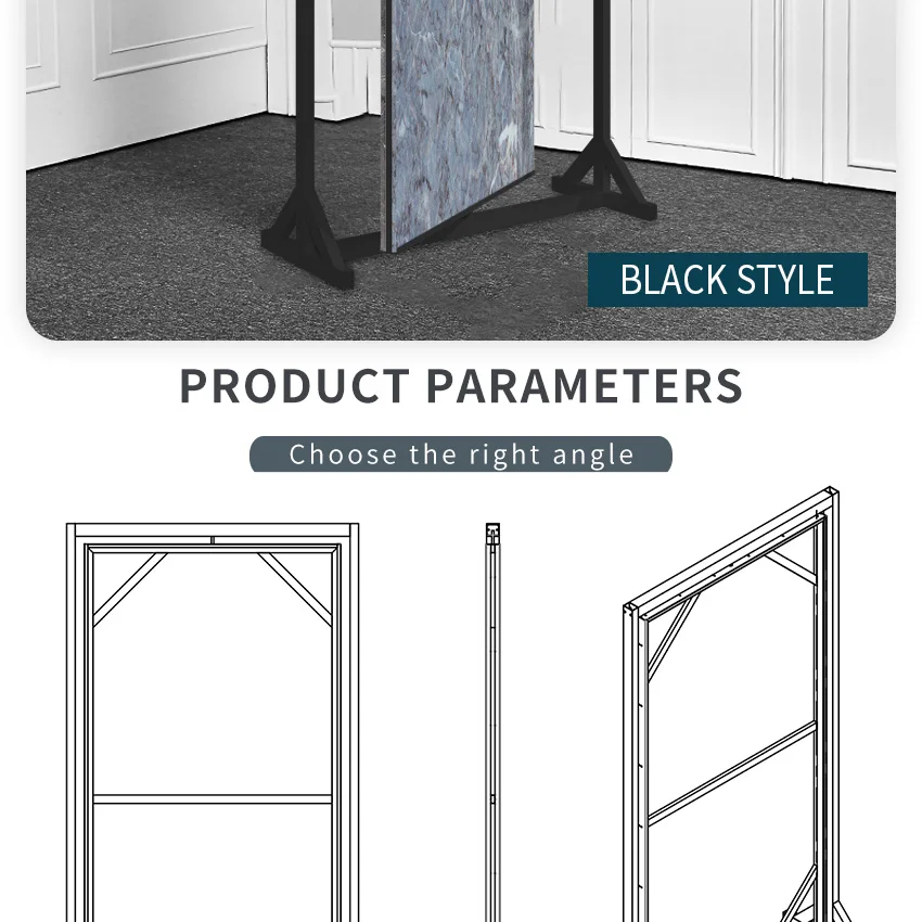 Floor Stand.Displays Metal Ceramic Marble Quartz Granite Exhibition Tile Sample Stand,Showroom Stone Display Rack
