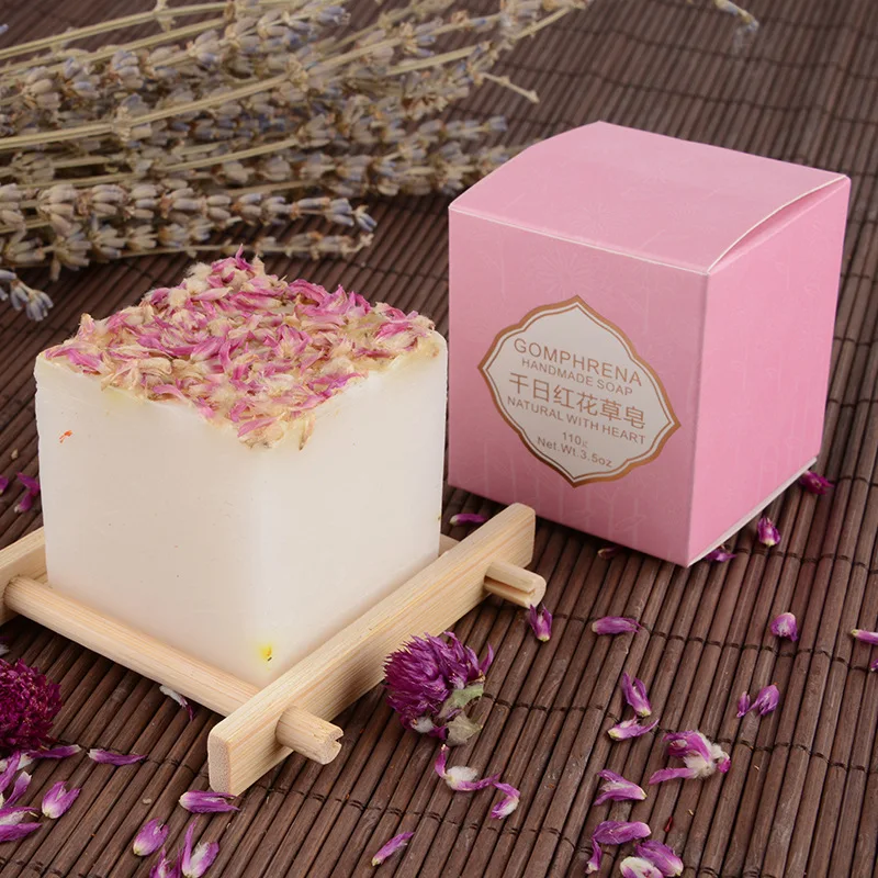 Custom Private Label Organic Handmade Soap Baby Whitening Body Toilet Soap For Flower Organic Natural Bath Soap Bar