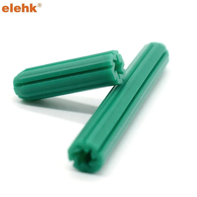Anchor Wall Plug Plastic Expandable Green Anchor Wall Plug Anchors Expansion Plug Pe Plastic