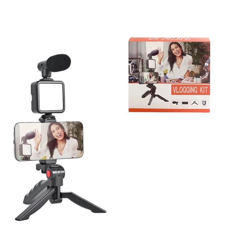 2022 New Arrivals Studio Microphone Vlogging Kit For Live Streaming