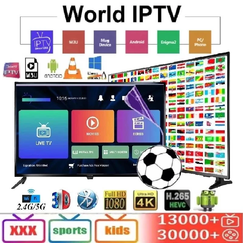 Hot  Abonnement Subscription 12 Months For Android TV 4k Reseller Panel  android  box Free Test