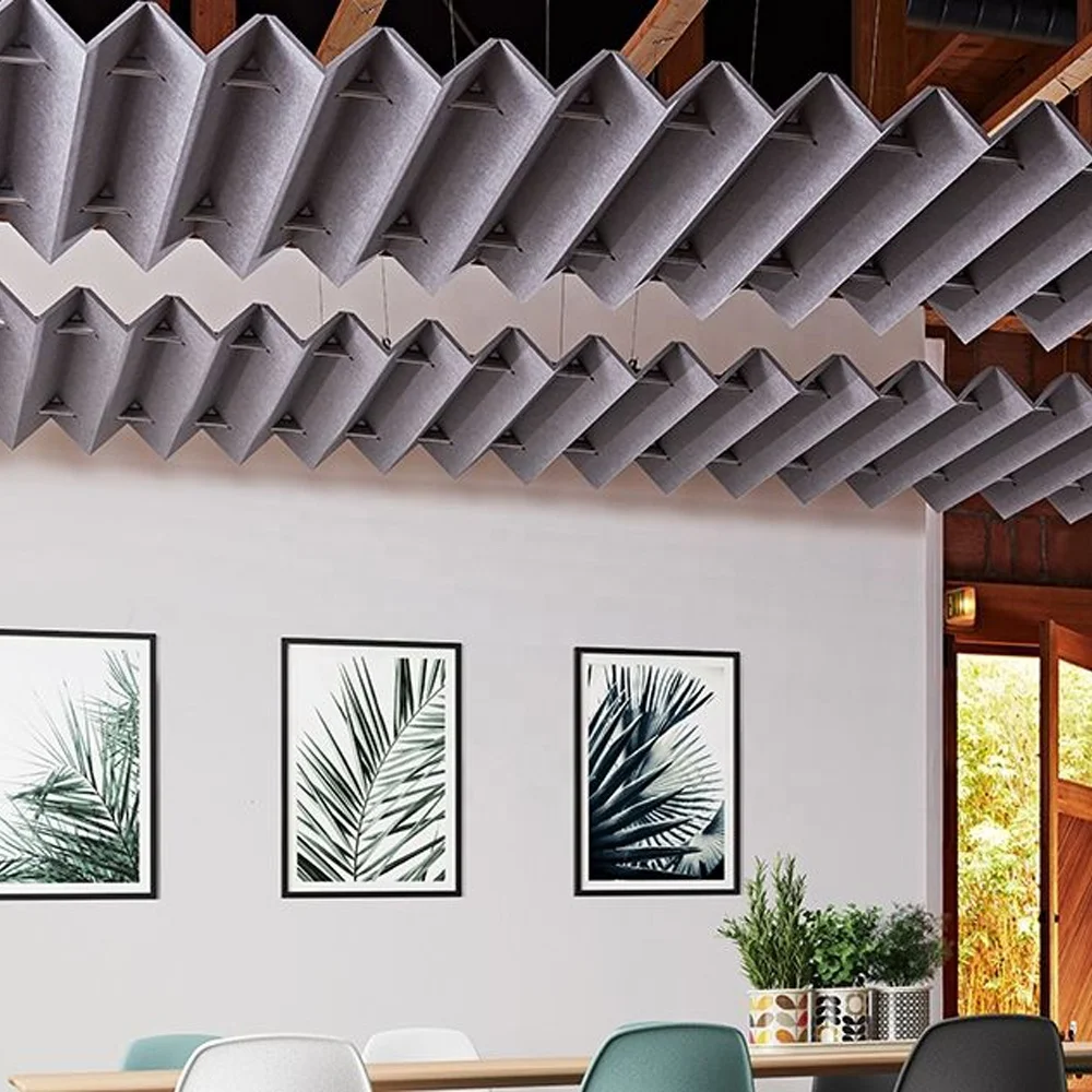 9mm fabric pet acoustic felt panels sound insulation auditorium diffuser acoustic soundproof panel studio acoustic panels white