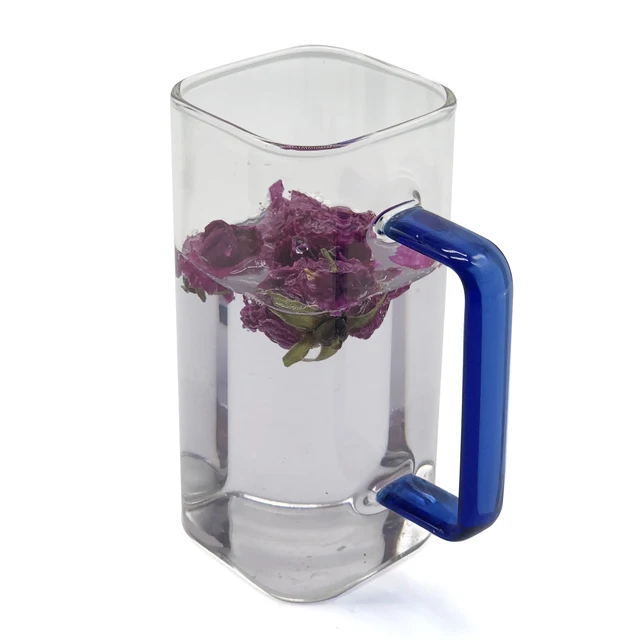 
transparent tea coffee mug drinking brosilicate glass tea cup 