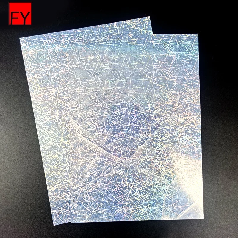 Wholesale Custom Waterproof Vinyl Sticker Paper A4 Self Adhesive Printing Holographic Printable