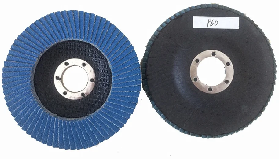 Blue Zirconia Aluminum Fiber dsic brushed abrasive disc disk Abrasive electroplate diamond flexible flap disc for ceramic glass