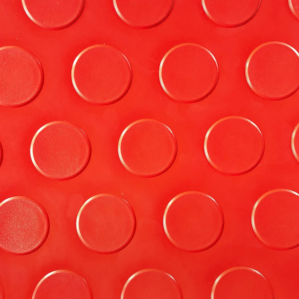 Hot Sale PVC Vinyl Workshop Floor Waterproof Anti Slip Coin Pvc Floor Plastic Mat Roll