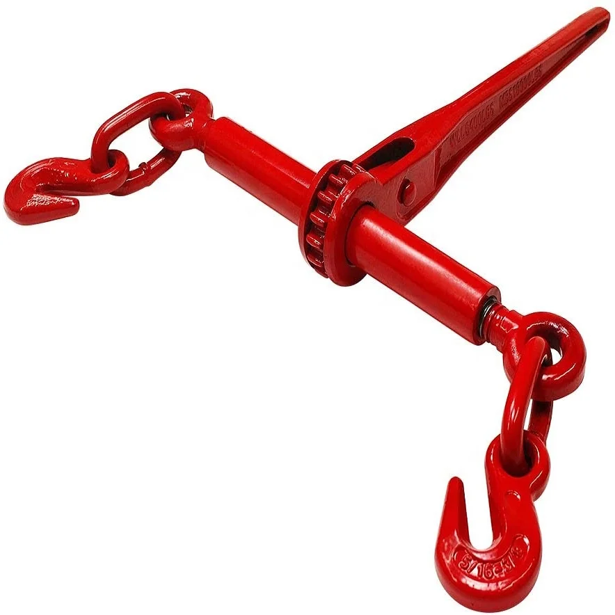 Factory Supply Heavy Duty Forged Steel Ratchet Type Load Binder for Transport Chains