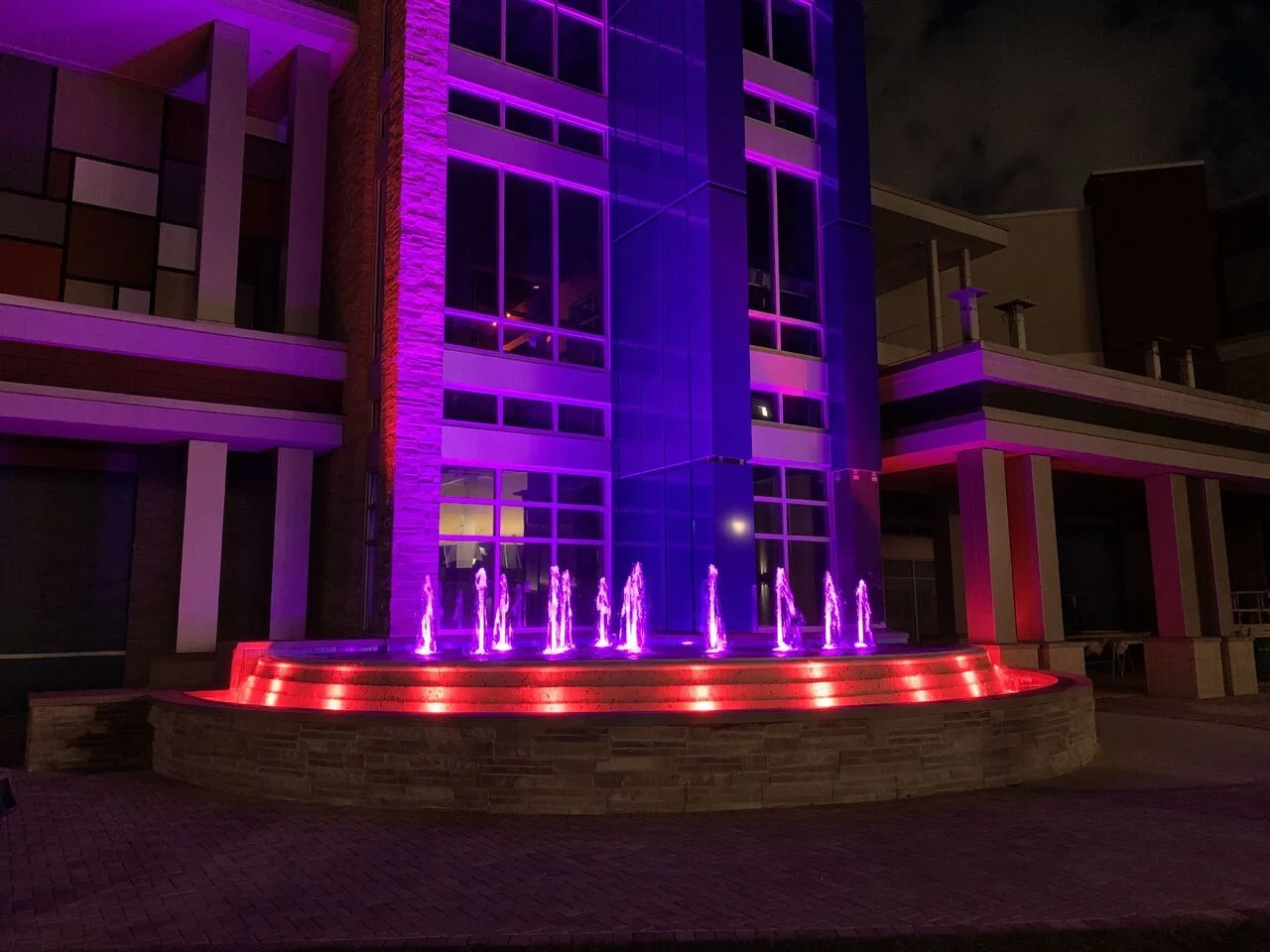 IP68 Waterproof Stainless Steel Multi Color RGB DMX Control pump Underwater Fountain Nozzle Lights