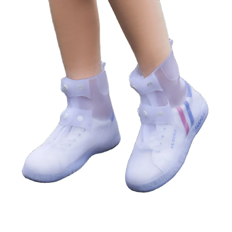 Waterproof non-slip silicone PVC rain shoe covers for men and women
