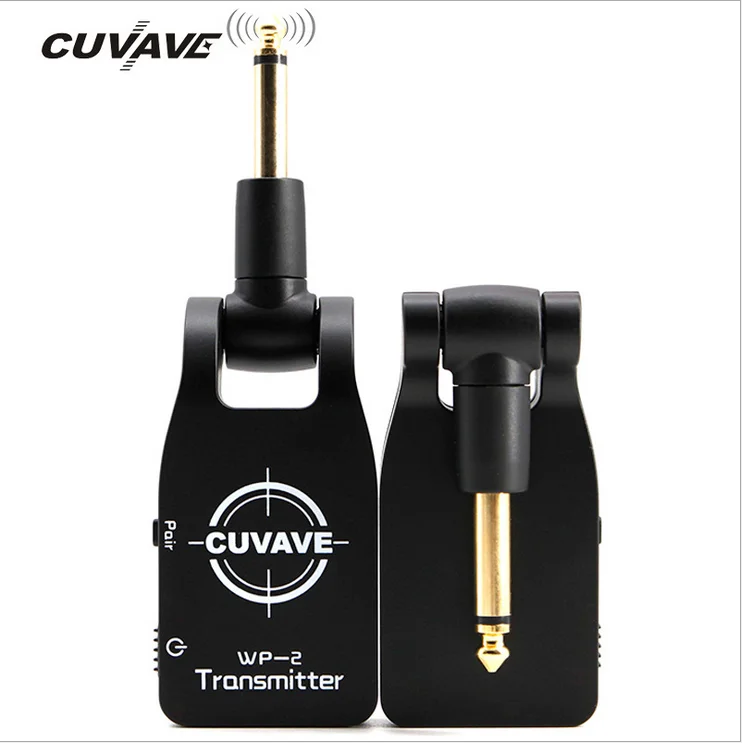  CUVAVE WP-2 усовершенствованная 2 4G гитарная Беспроводная система передатчик и приемник для электрической гитары Бас Скрипка замены