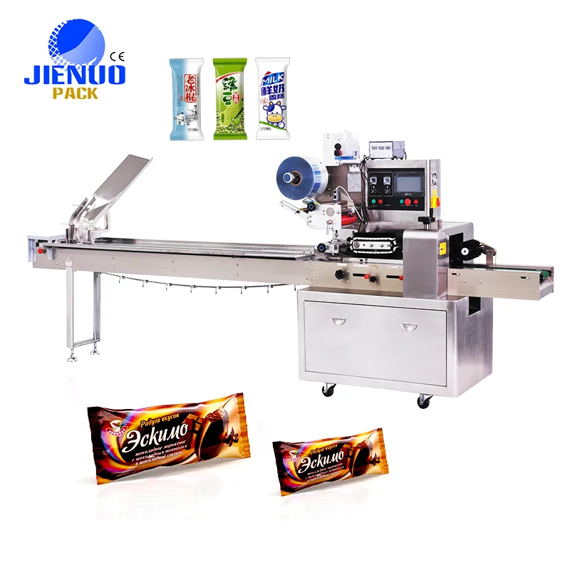 Manufacturer Single Candy Small Bag Flow Packing Machine With High Speed