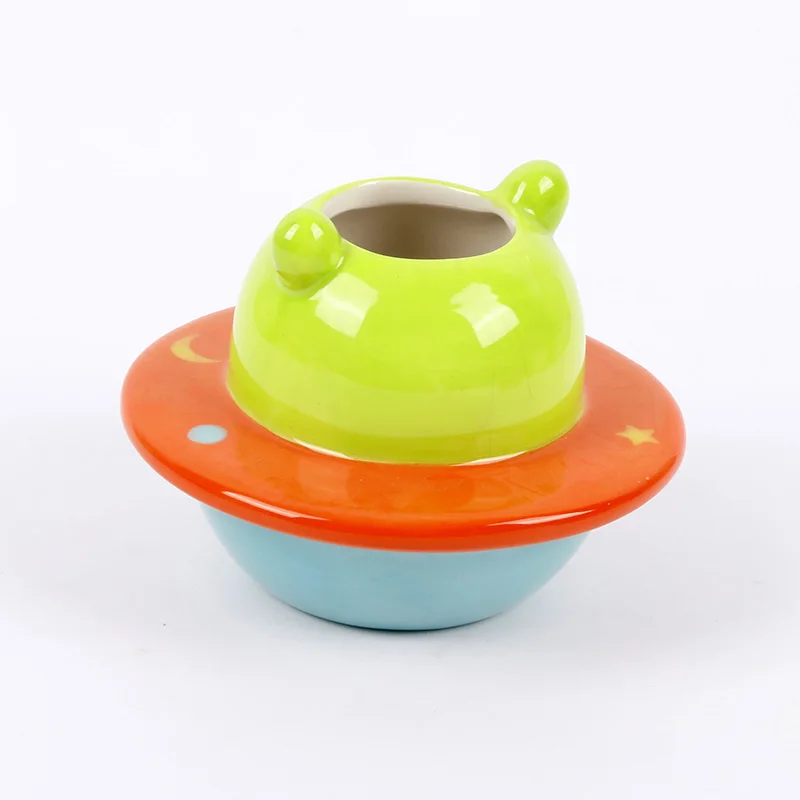 Home Decor Gift Flower Pots Ceramic Animal Succulent Planter Cute Frog Animal Flowerpot