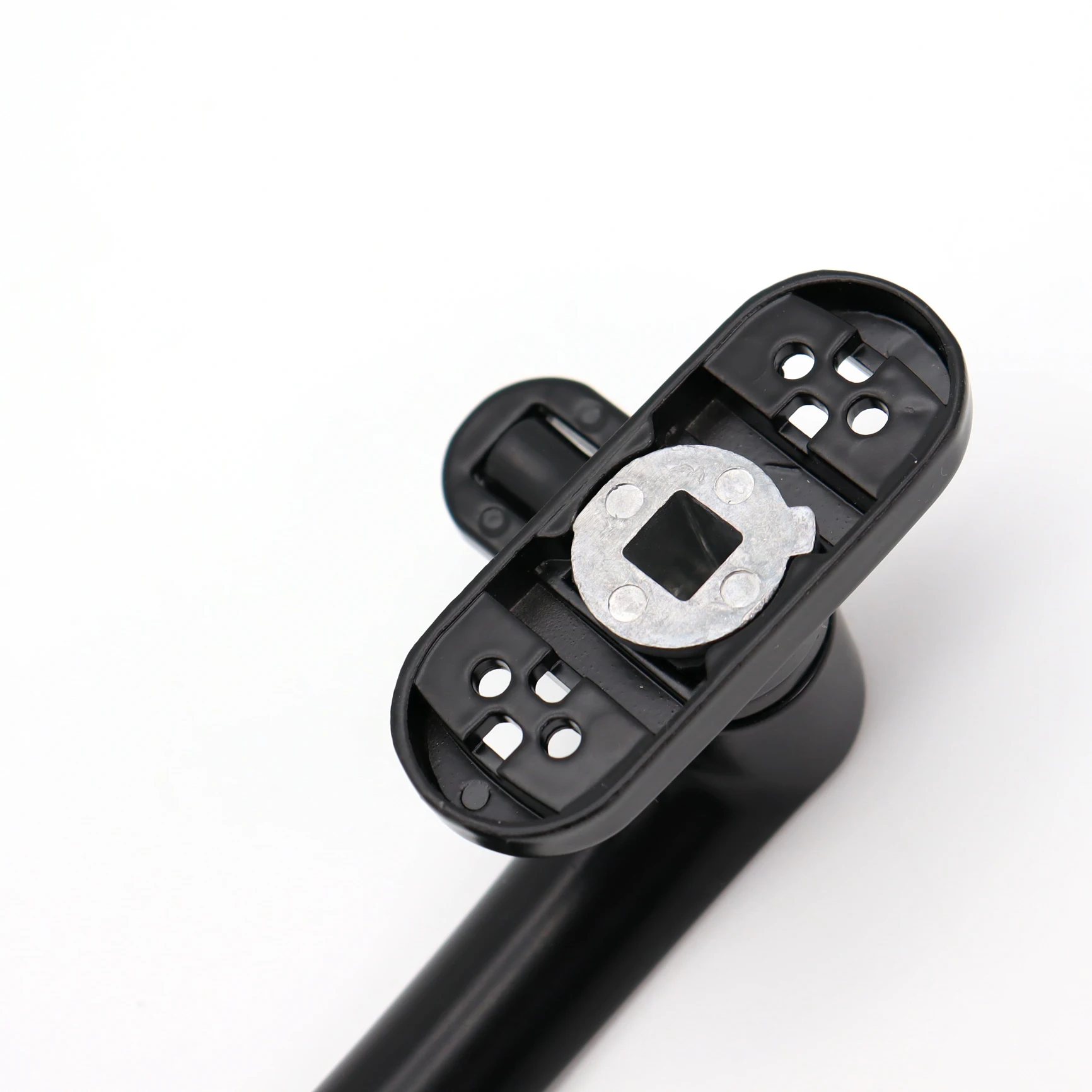 China Manufacture Door Black Roller Flat Handle Aluminum Alloy Casement Window Handle for aluminum Door