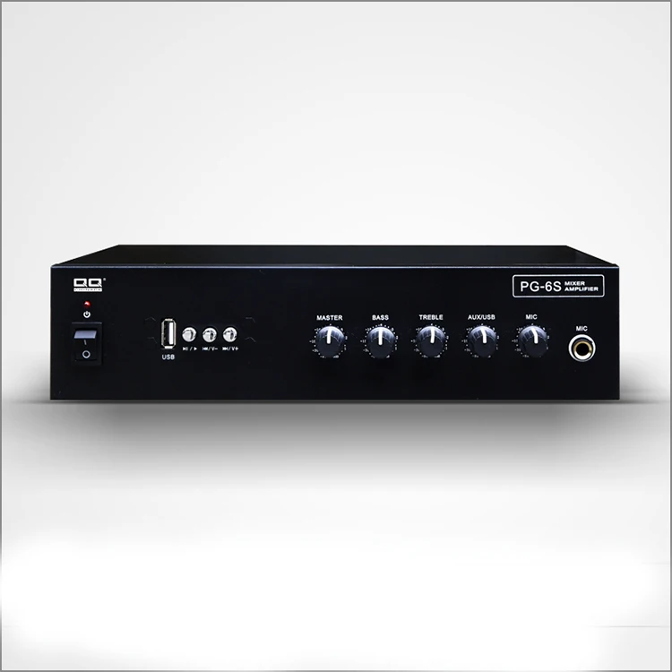 QQCHINA PA 60W multi-functional  high-power high-fidelity amplifier in public places