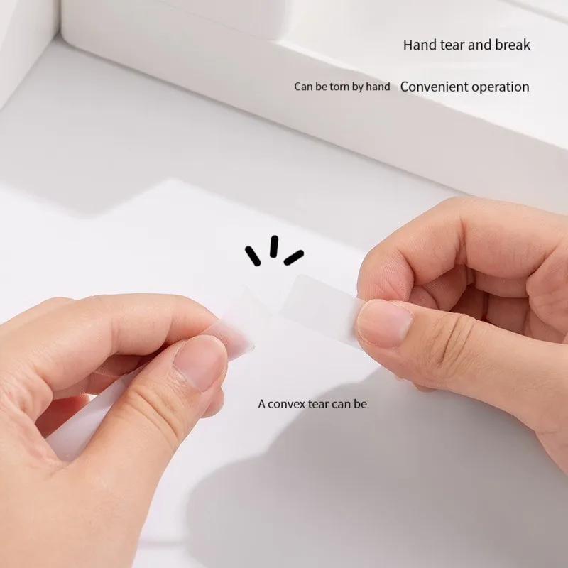 Deli NS098 High quality Newsay good to tear invisible tape transparent hand tent high viscosity sticker fixed small roll do