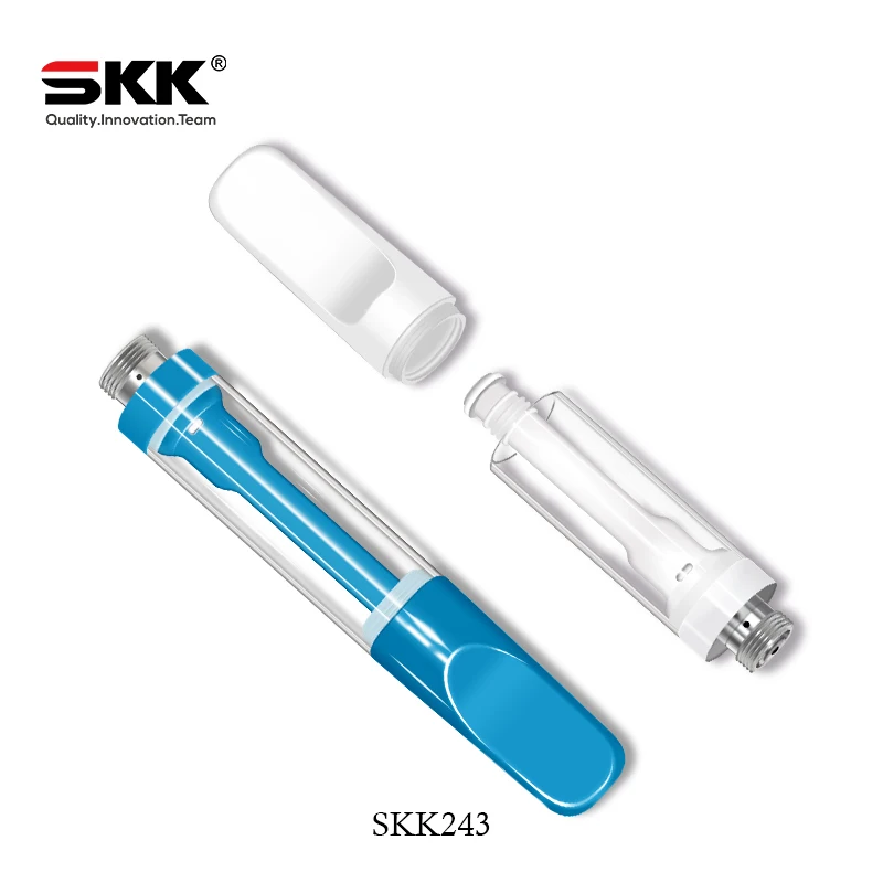 SKK243 vape pen картридж 510 thread с пользовательским логотипом 1,0 мл полностью керамический