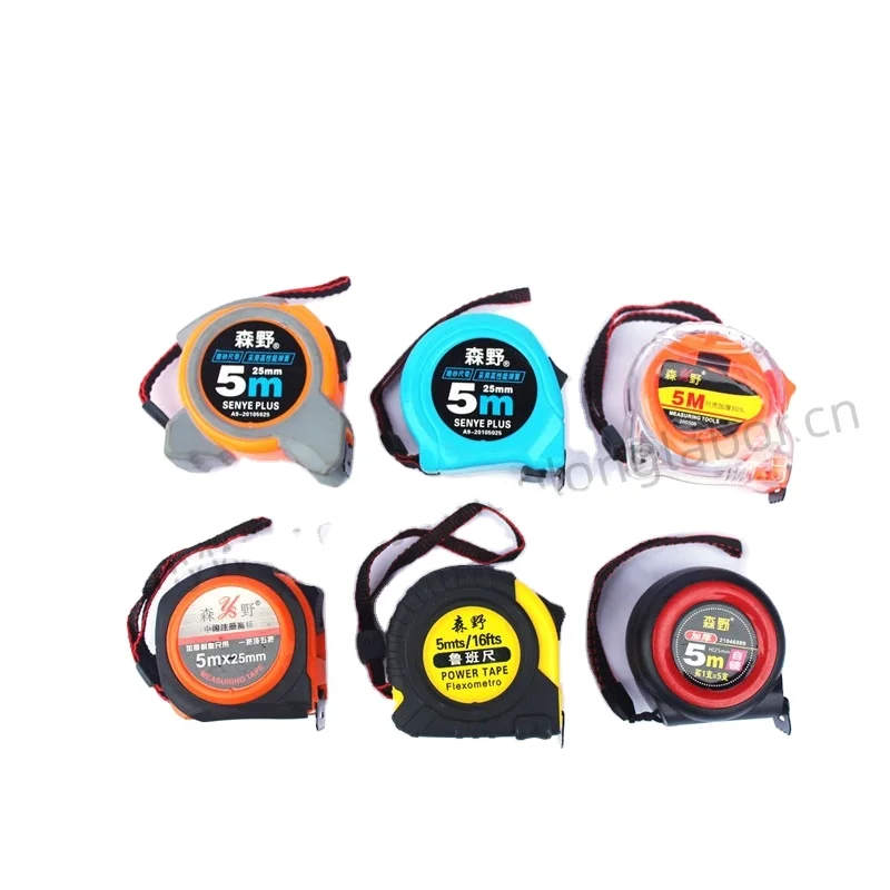 high quality inch /cm  industrial abs plastic	 digital measuring tape 5m  steel measuring tape measure