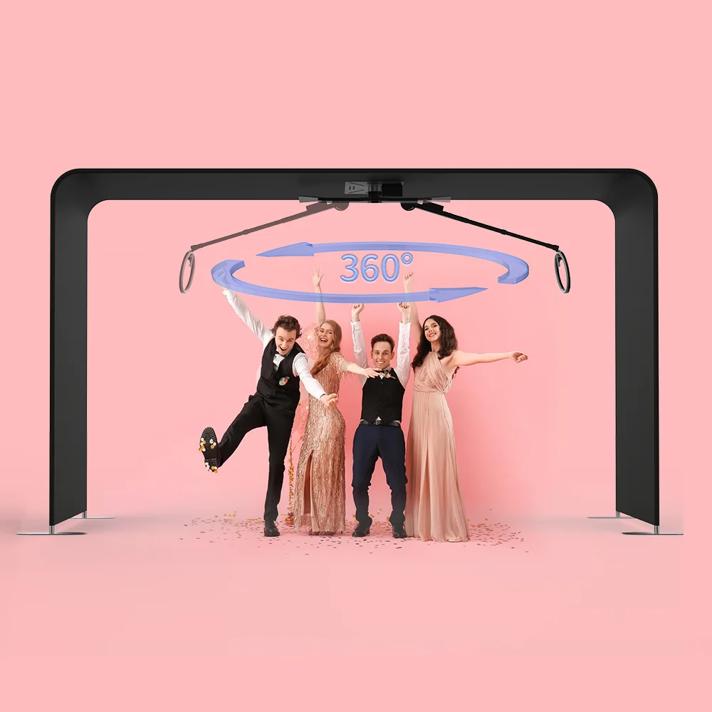 360 фотобудка автоматическая вращающаяся машина для фотобудки