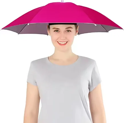 Camouflage Foldable Fishing Cap Sport Umbrella Hat Hiking Beach Camping Headwear Cap Metal Cute Wedding Polyester Stretch Manual