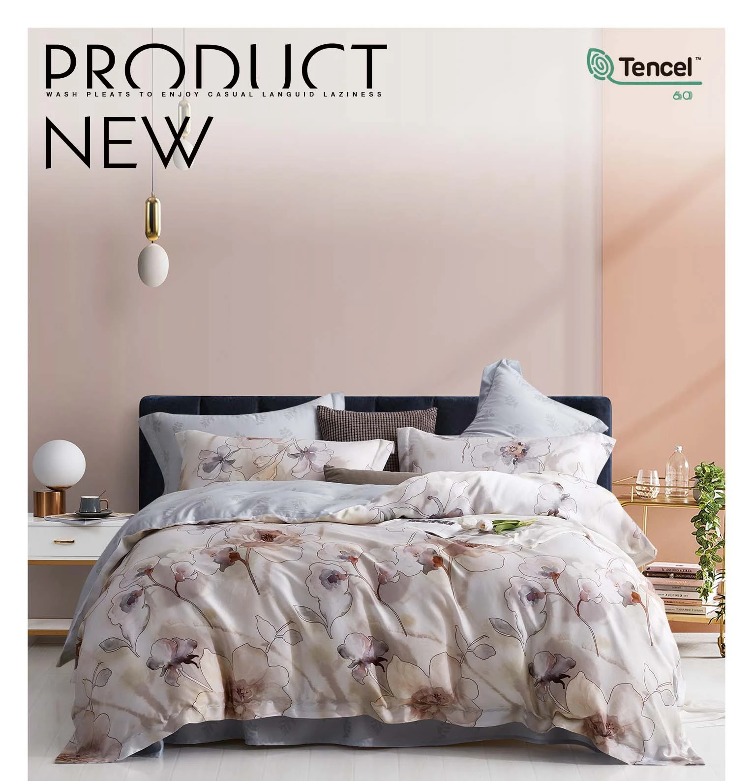 Top Level Silk Handfell Tencel Bedding Sets Tencel Certification