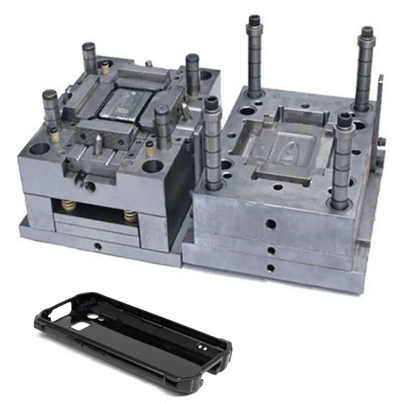 Reliable Manufacturer Polished PC ABS Plastic Mould For Innovative Small Two Injection-Molded Shells Device