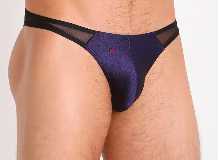 Новые мужские прозрачные сексуальные трусы Сетчатое нижнее белье