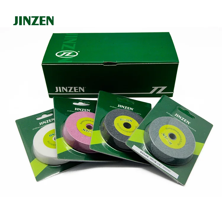JZ-72412 JZ-72414 JZ-72413 Brand Knife Stone 10mm Red White Green Blue Wear Insistance Grinding Wheel Of Steel Belt Machine