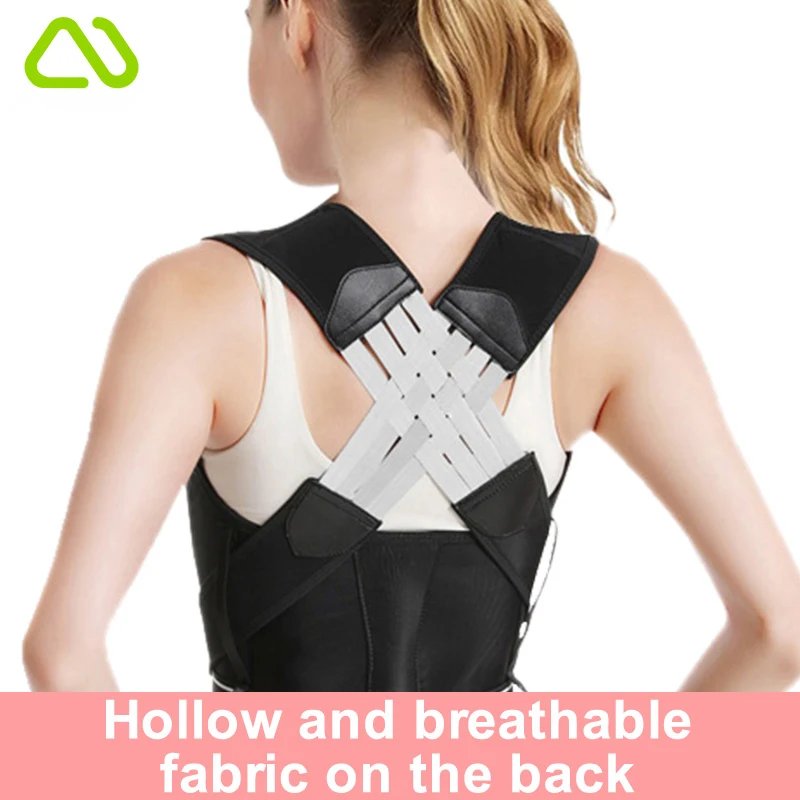 Manufacturer Wholesale Adjustable Lumbar Back Brace Support Shoulder Corrector Posture Corrector