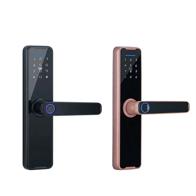 low price smart door lock statlock high precision finger print door lock apply to hotel door lock High-end home electronics